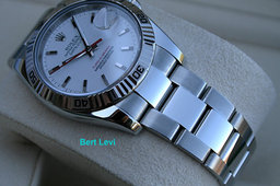 ROLEX 116264 TURN-O-GRAPH WATCH WHITE DIAL