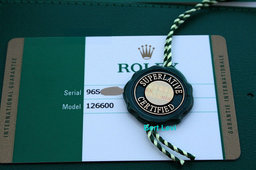 ROLEX 126600 RED SEADWELLER WATCH SD43