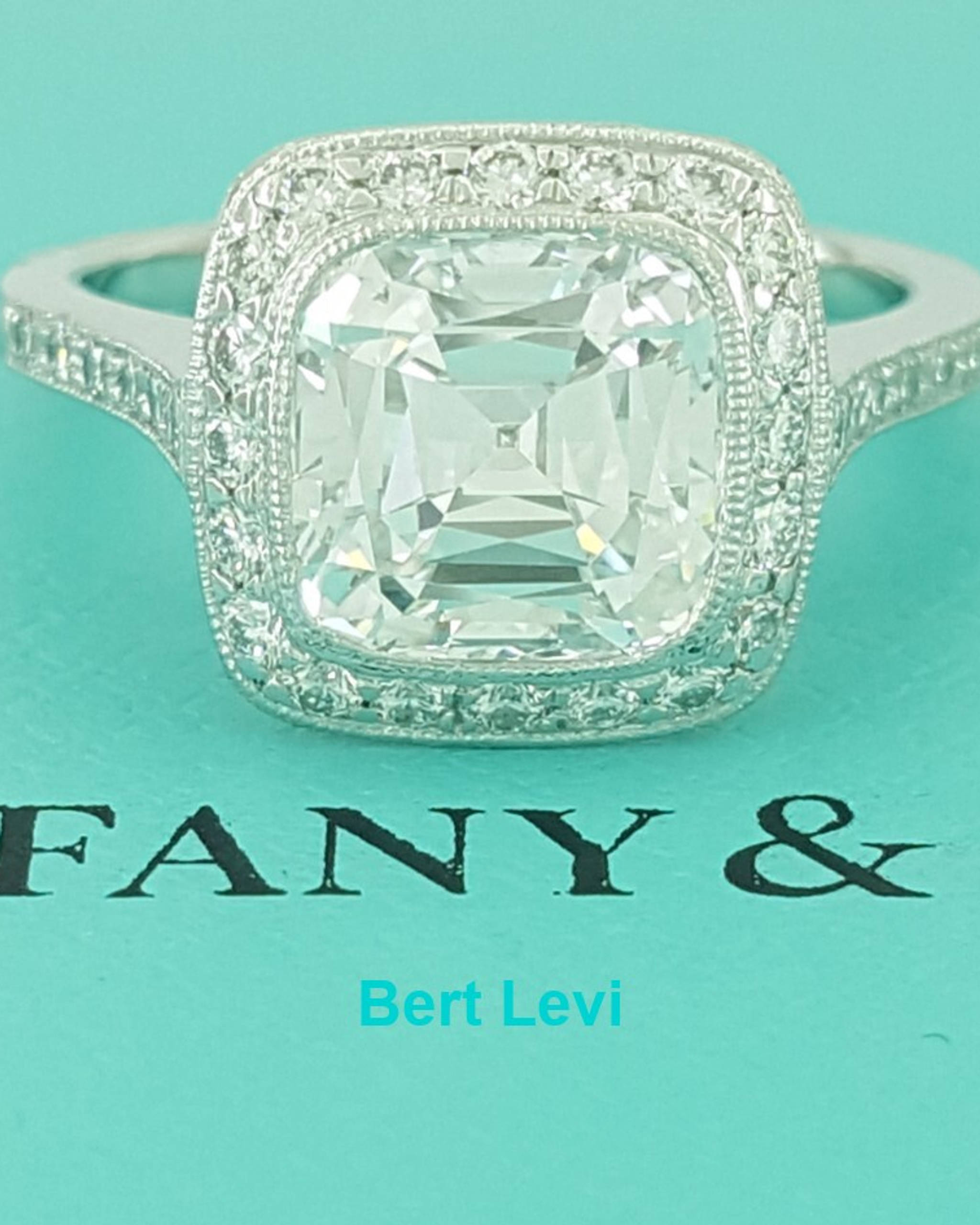 Tiffany & Co Legacy Cut Diamond 2.53 ct Platinum Engagement Ring D/VVS1 $137k