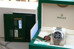 ROLEX 116520 DAYTONA WATCH BLACK DIAL NOS NIB