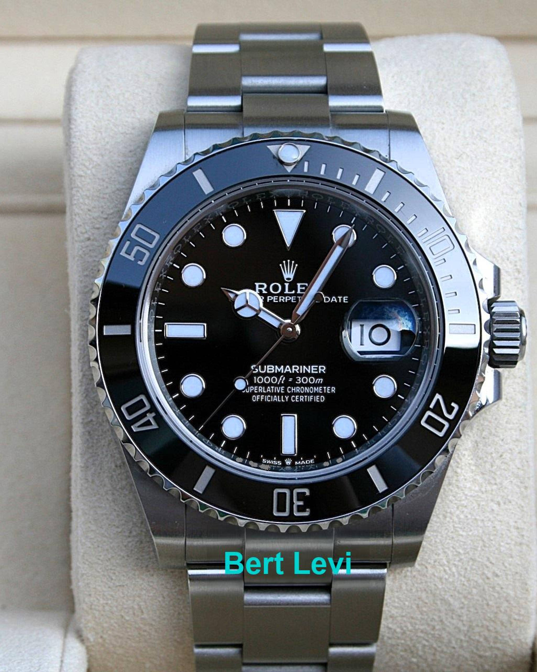 ROLEX 126610 SUBMARINER DATE WATCH 41MM