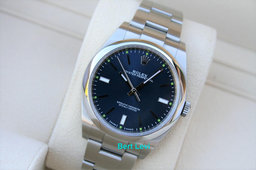 ROLEX 114300 OYSTER PERPETUAL 39MM BLUE DIAL