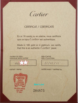 Cartier Solitaire 1895 Round Diamond Engagement Ring 1.21 ct Platinum Rtl $25.5K