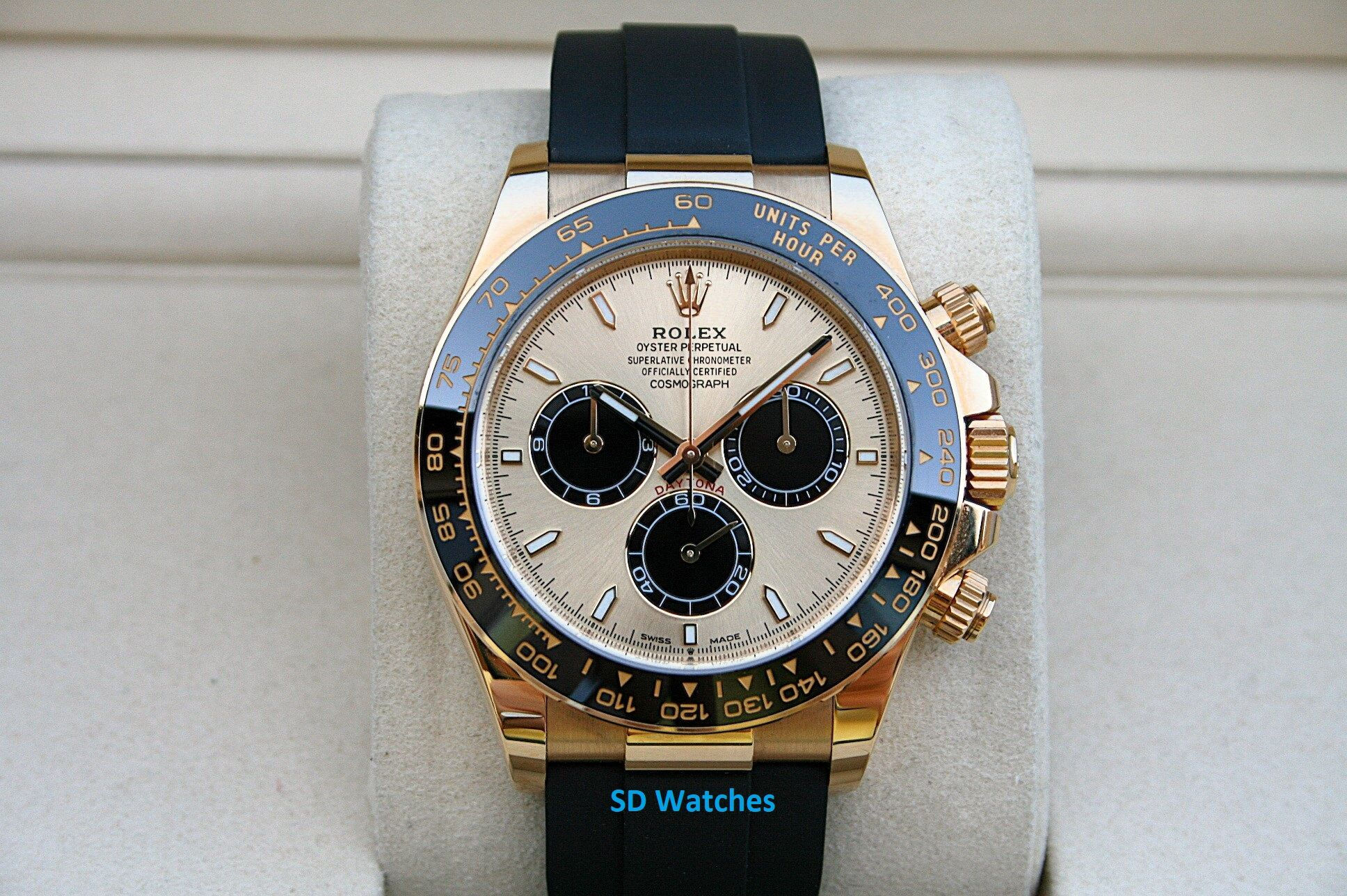 ROLEX 126518 DAYTONA YELLOW GOLD WATCH PIKACHU DIAL