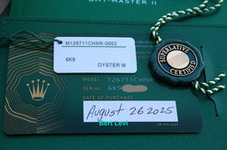 ROLEX 126711 GMT MASTER II ROSE GOLD & STEEL ROOTBEER