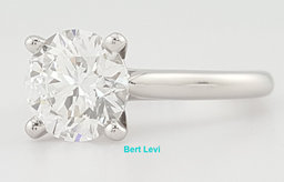 Cartier Solitaire 1895 Round Diamond Engagement Ring 1.71 ct Platinum Rtl $50K