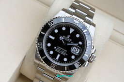 ROLEX 116610 SUBMARINER BLACK DATE WATCH 40MM CPO