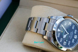 ROLEX 116900 AIRKING WATCH GREEN HAND 40MM