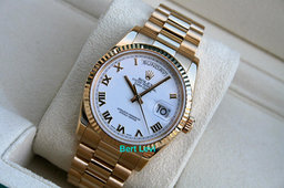 ROLEX 118238 DAY DATE WATCH 36MM PRESIDENT 18K YELLOW GOLD