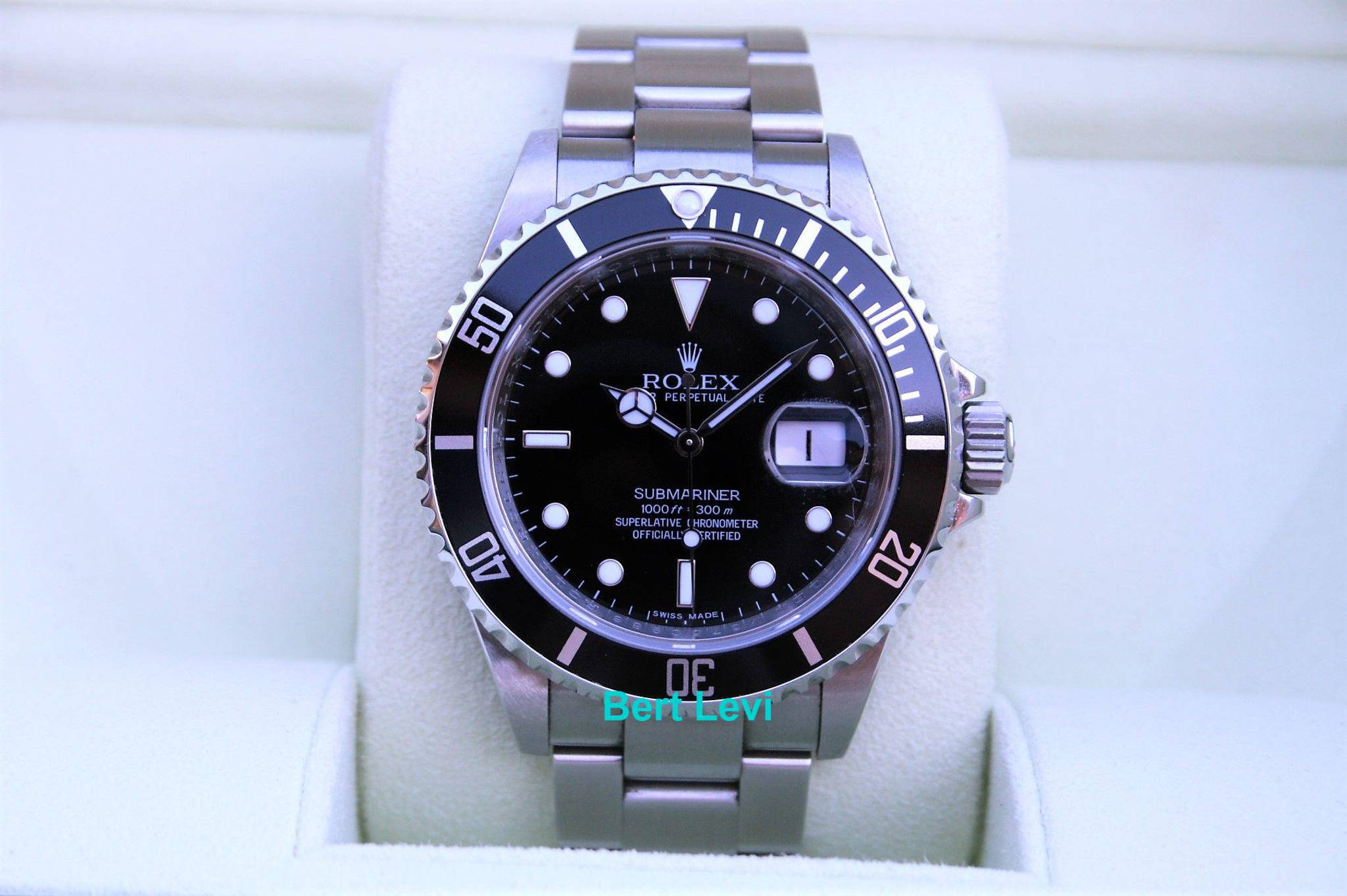 ROLEX SUBMARINER WATCH- ROLEX 16610 SUB DATE RANDOM SERIAL