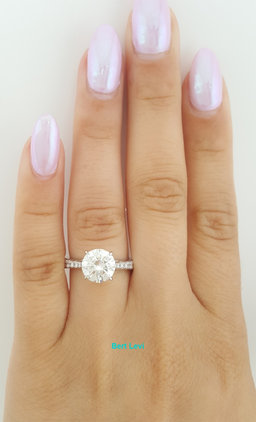 Graff Round Brilliant Diamond Platinum Engagement Ring 3.25 ct Retail $58,000