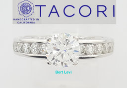 Tacori Semi-Mount Diamond 67298 Engagement Ring 0.82 ct 18k White Gold $6,700