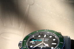 ROLEX 126610LV SUBMARINER WATCH GREEN BEZEL STARBUCKS