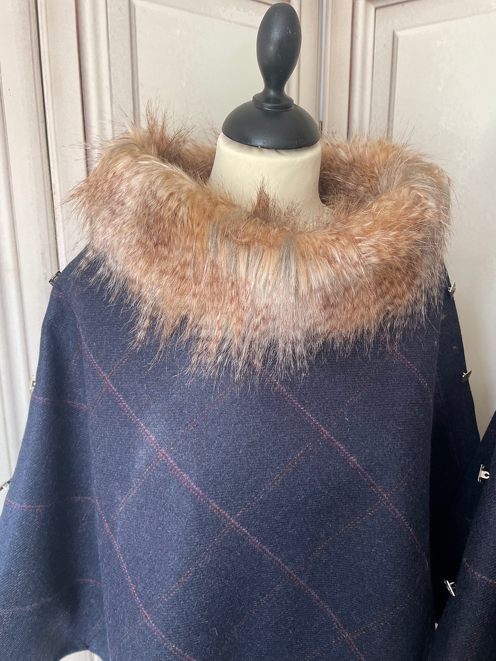 Thumbnail: BRITINNIA LIBERTY TWEED PONCHO