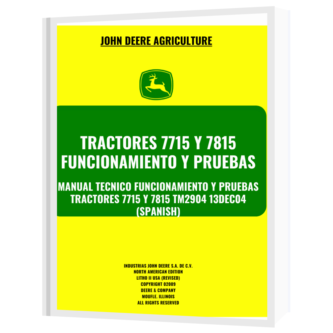 Manual Técnico John Deere 7715, 7815