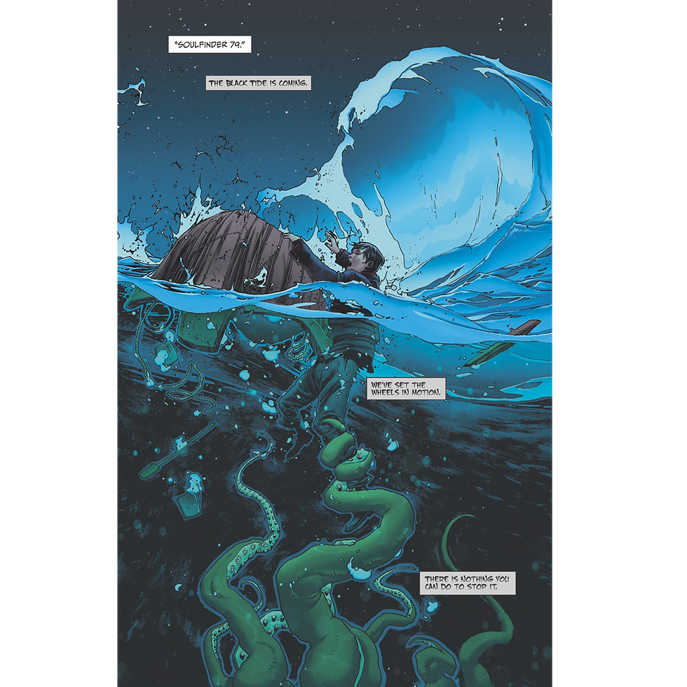 Thumbnail: Soulfinder: Black Tide (Book 2) - Softcover