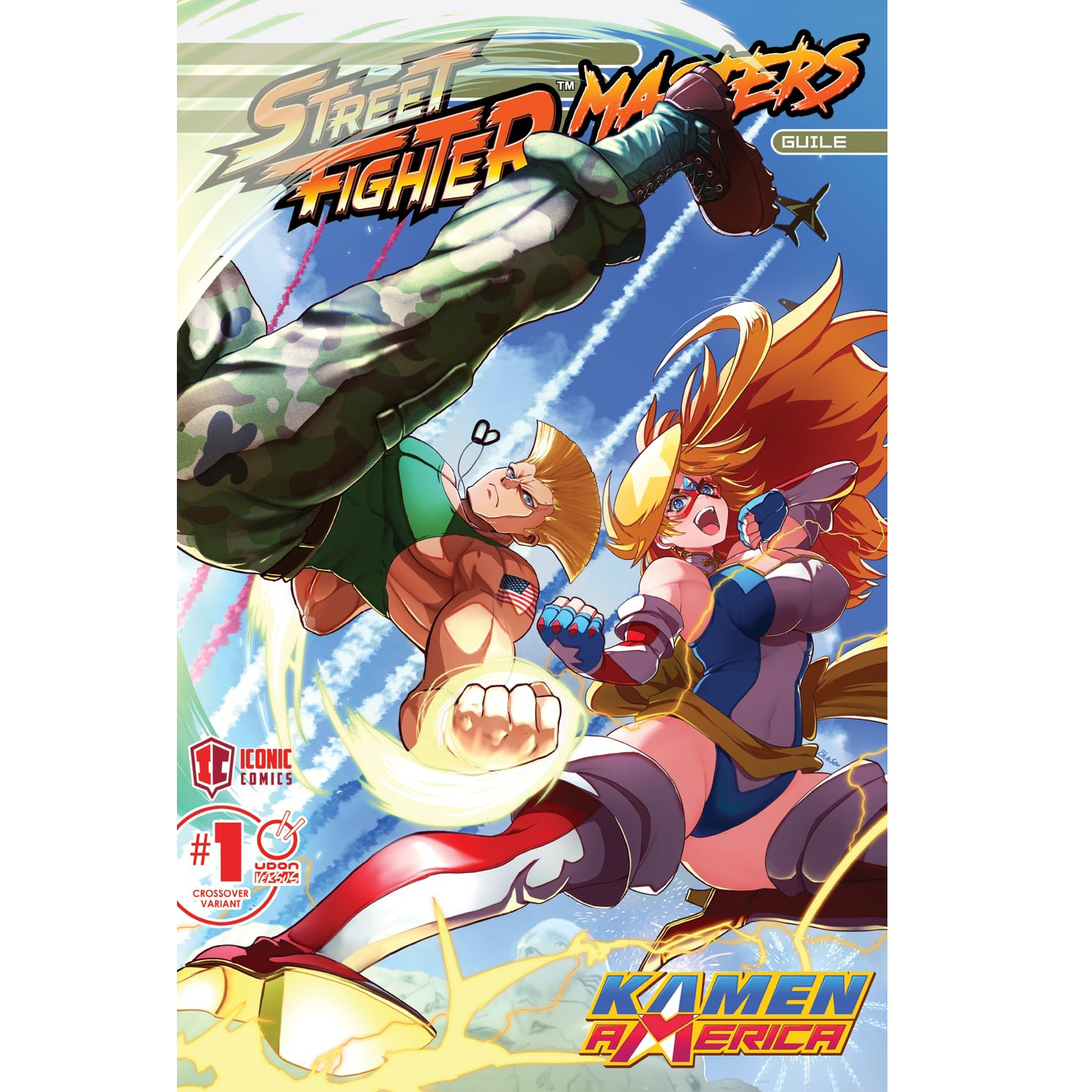 Street Fighter Masters: Guile #1 Kamen America Iconic Comics Variant Cover