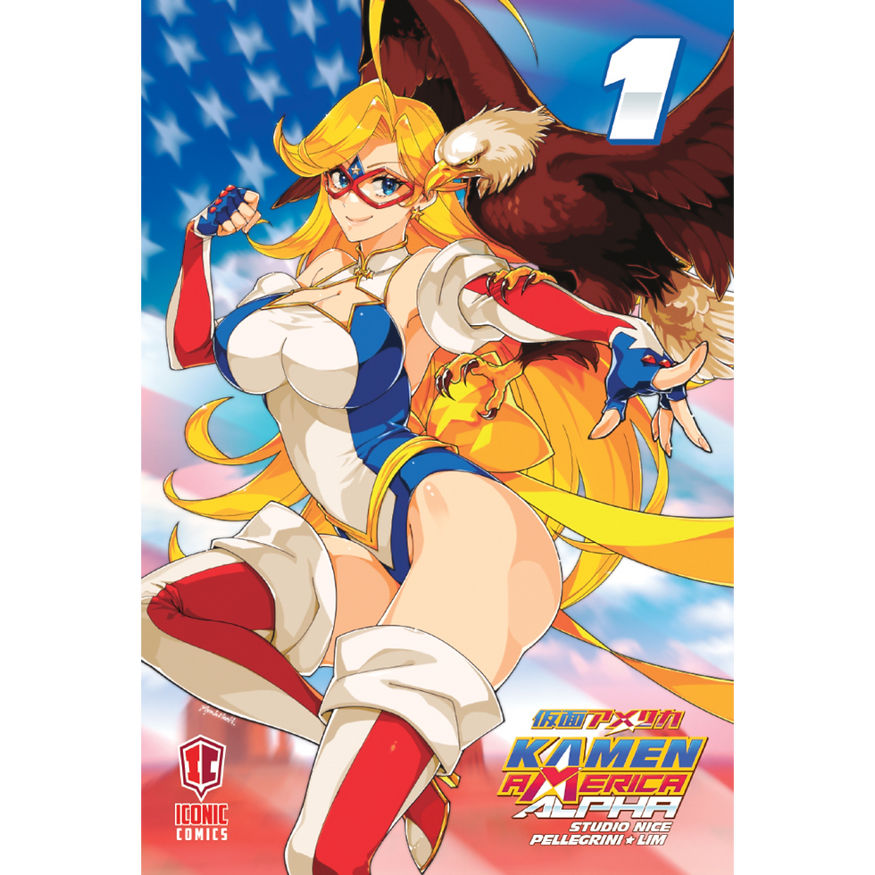 Kamen America, Alpha, Vol. 1B EN - Manga Softcover