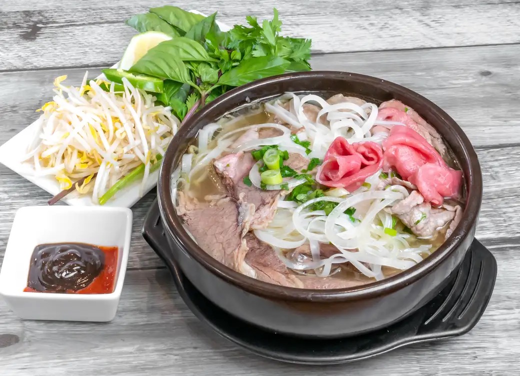 Arranged Food and Objects