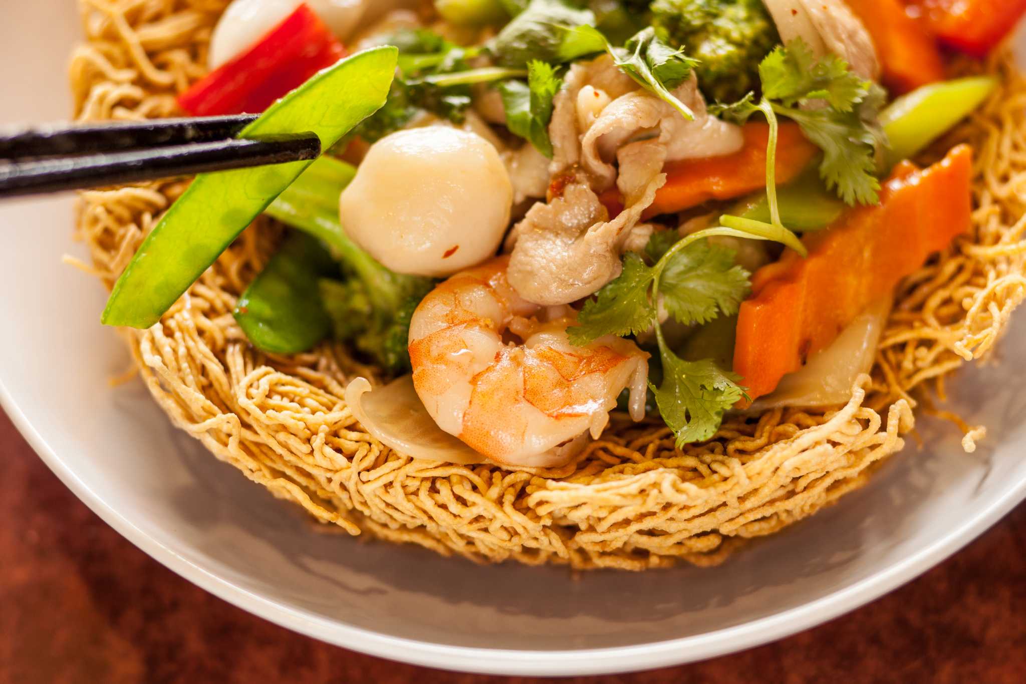 Arranged Food and Objects