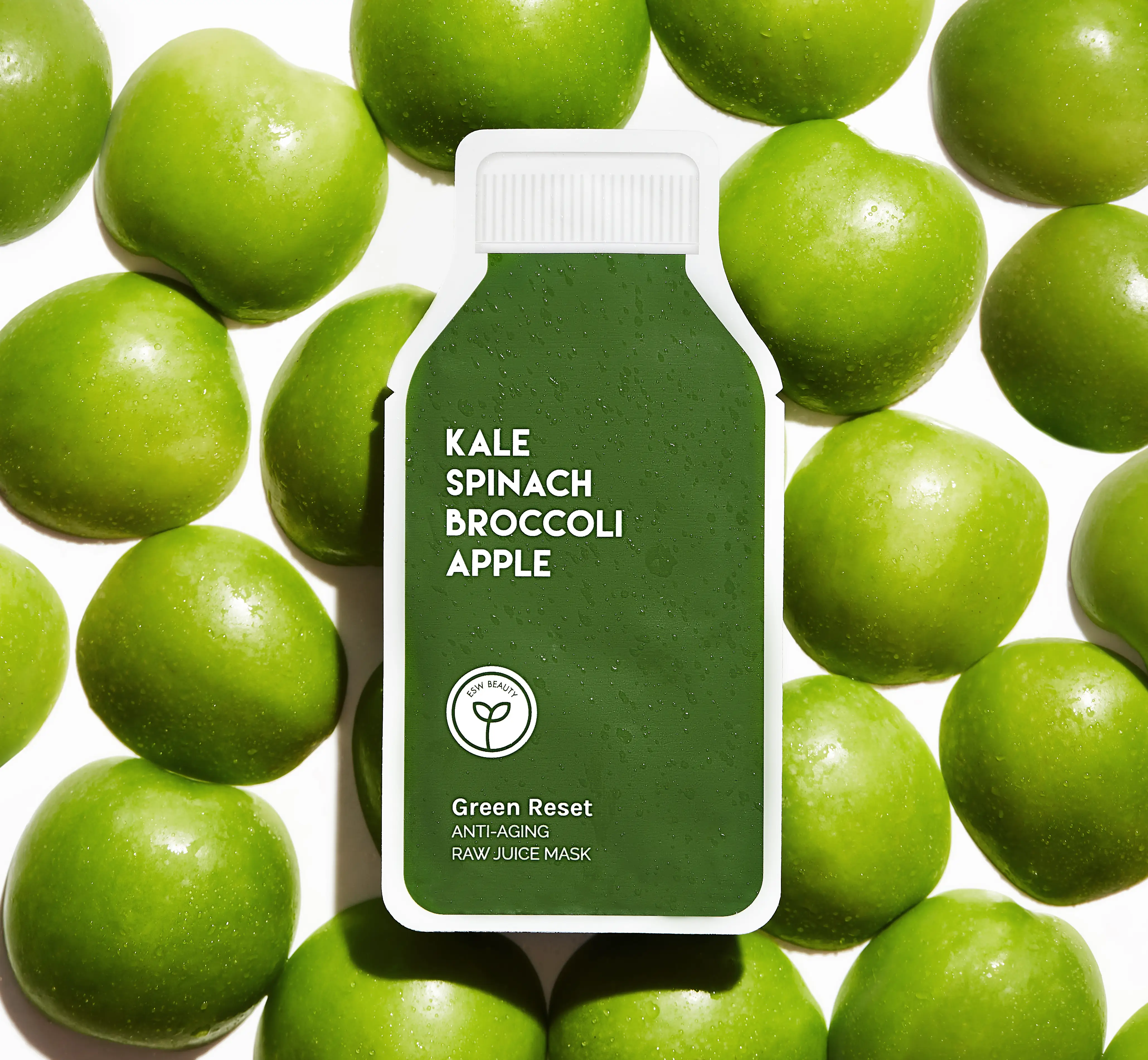 ESW Beauty Green Reset Anti Aging Raw Juice Sheet Mask The Pharmacy Lab