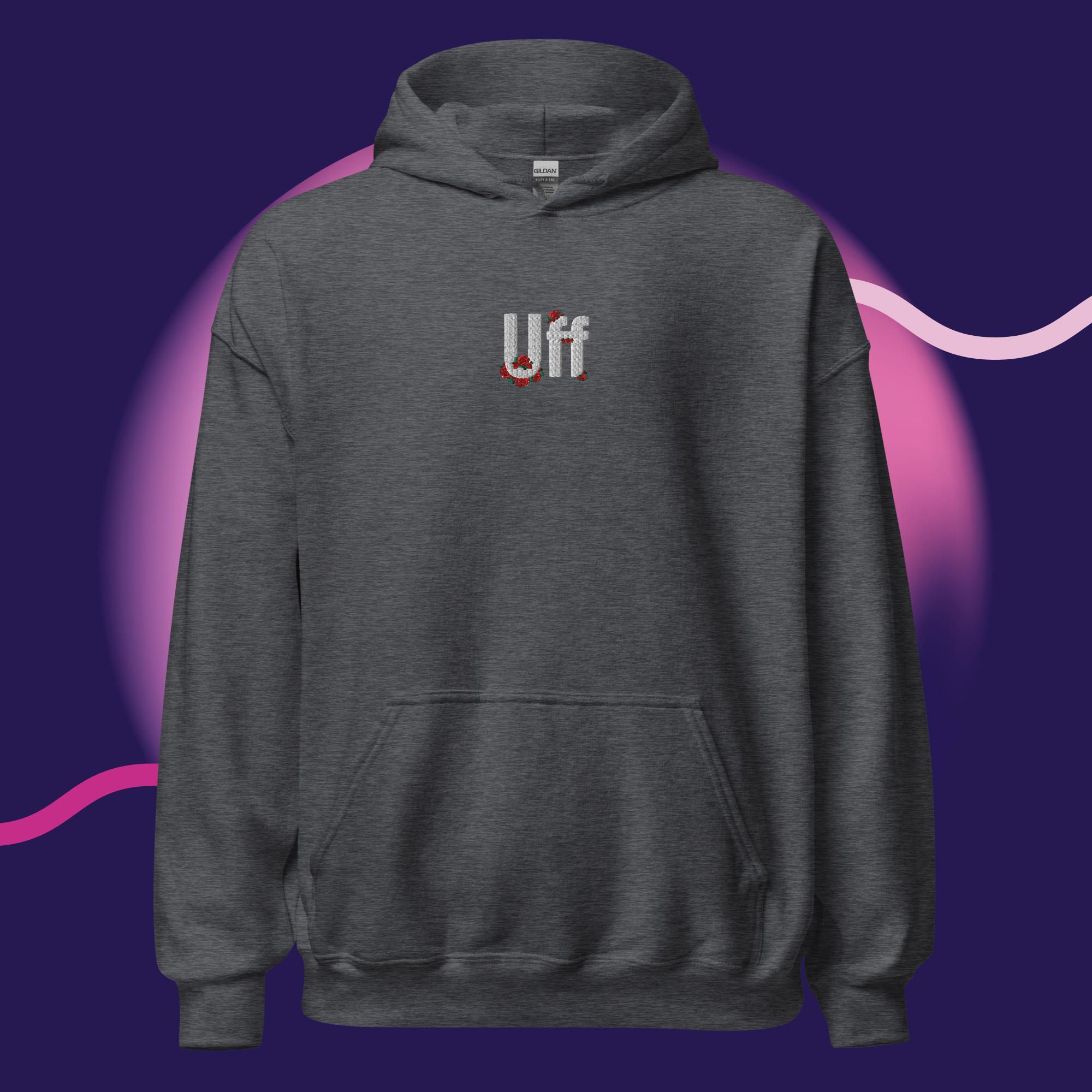 Uff Hoodie Rosen Dark Heather