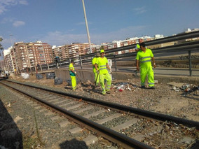 El Ministerio de Fomento acaba con la insalubridad del FEVE de Los Mateos