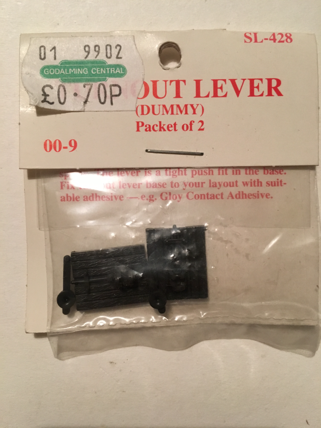 SL-430 2 DUMMY TURNOUT LEVERS