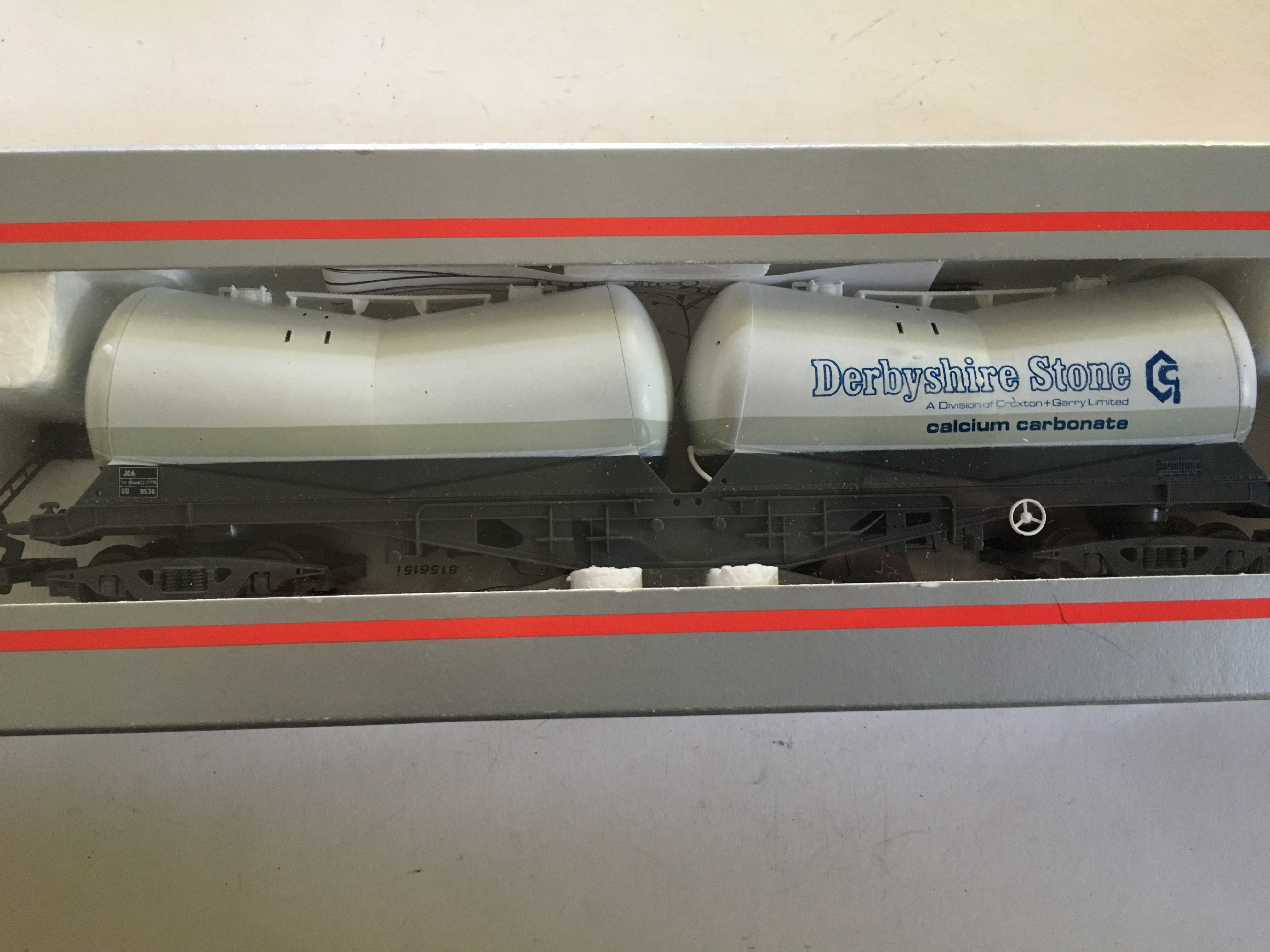 305618A3 DERBYSHIRE STONE JCA DOUBLE TANKER WAGON