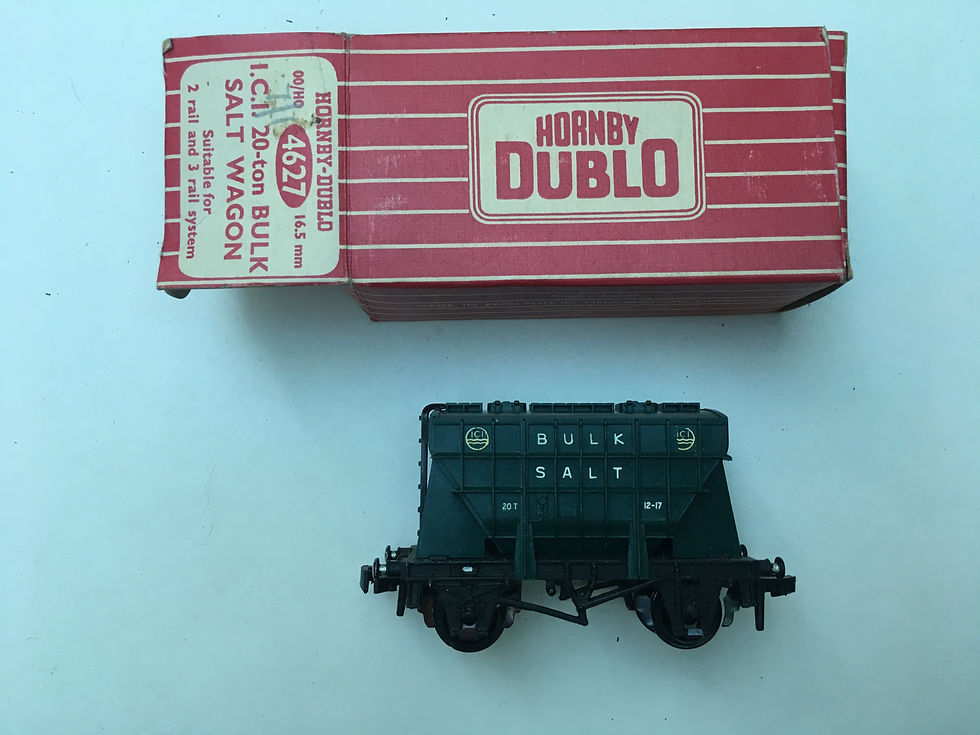 Thumbnail: 4627 I.C.I. 20 TON BULK SALT WAGON (plastic couplings) BOXED