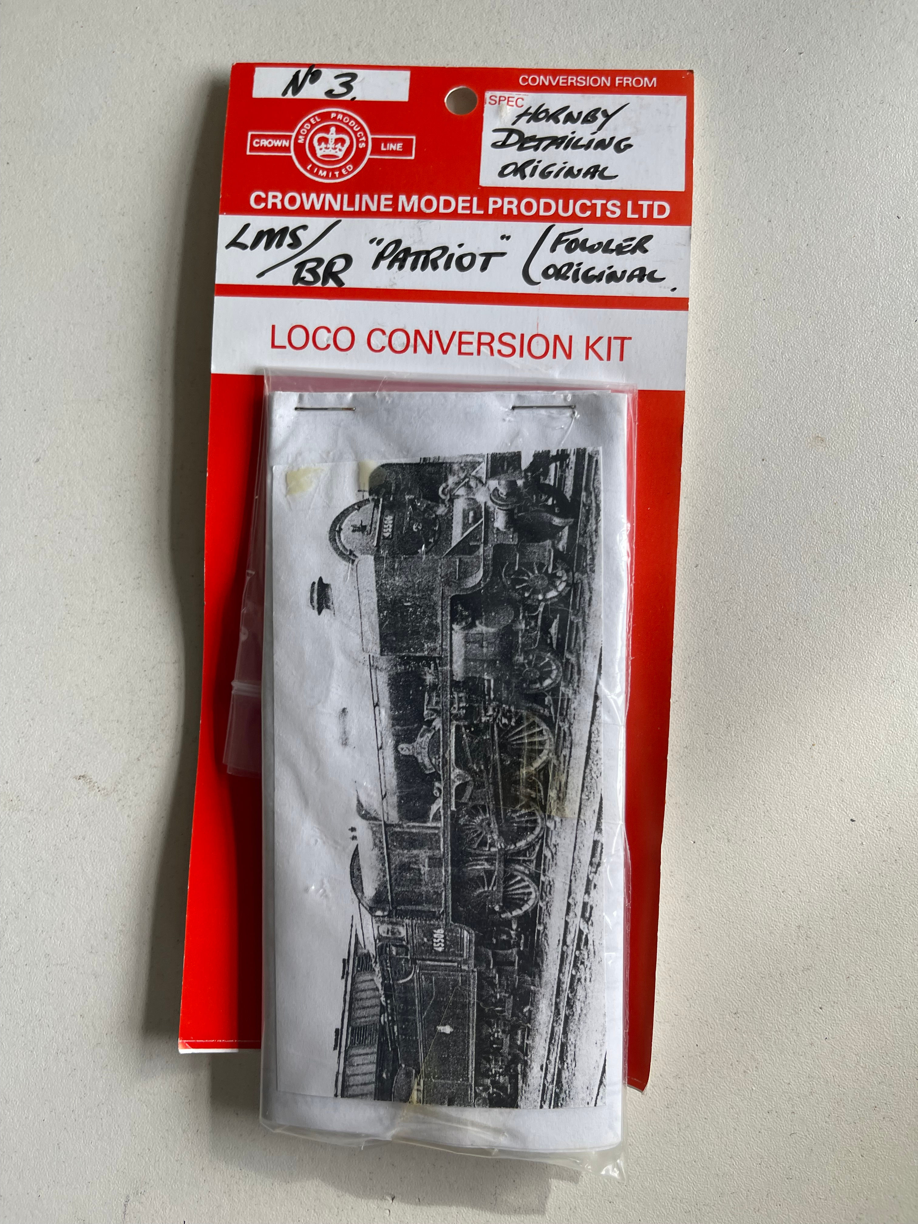 CROWN LINE - No 3 LMS / BR PATRIOT LOCO CONVERSION KIT