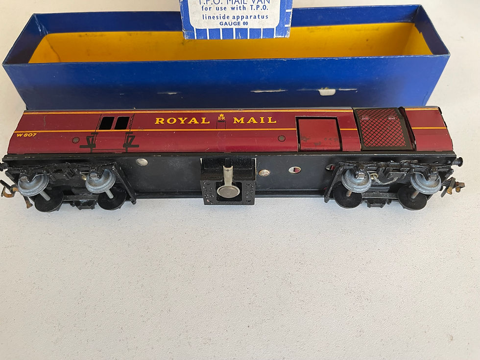 Thumbnail: 32098 D1 T.P.O. MAIL VAN BOXED - 2 or 3 rail