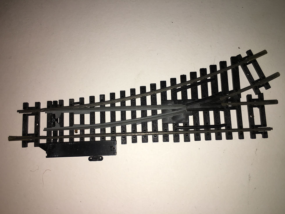 R.612 POINTS LEFT HAND WITH BOXED SWITCH (BLACK)