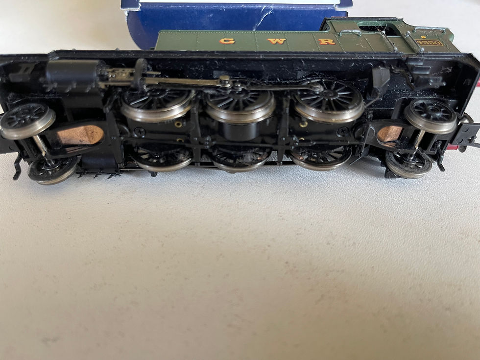 Thumbnail: 32-127 45XX TANK 4550 GWR GREEN LOCOMOTIVE