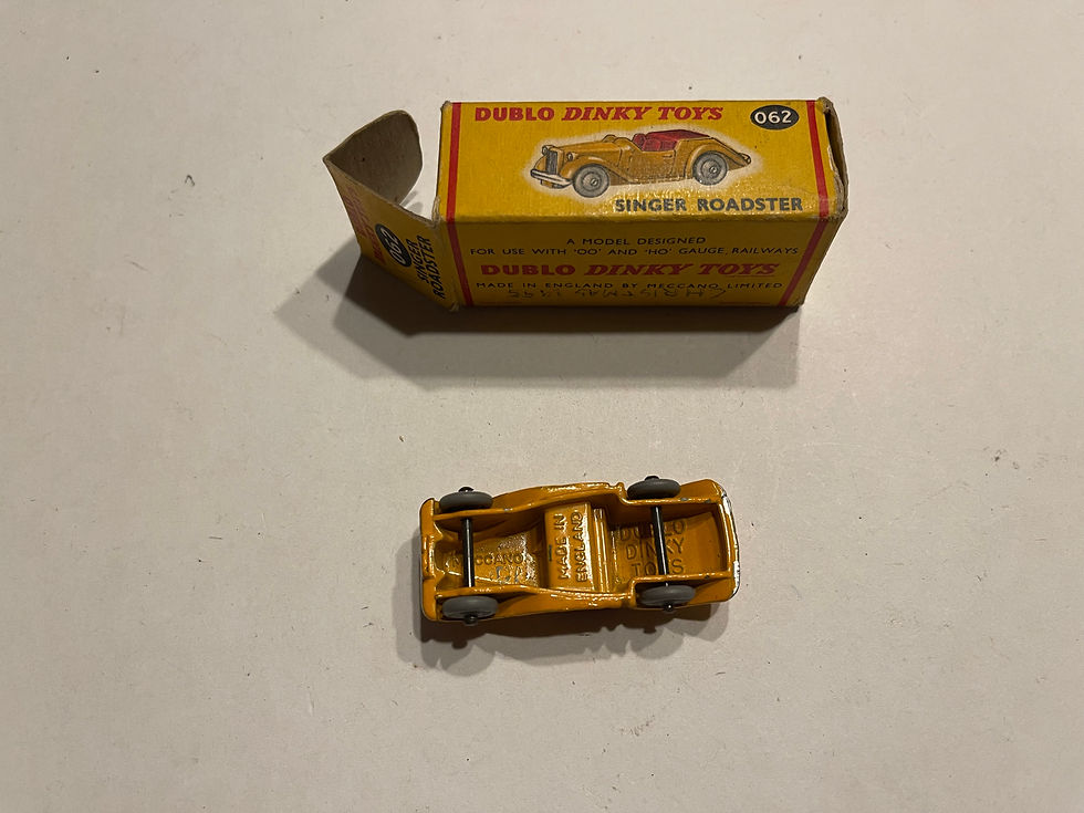 Thumbnail: DINKY DUBLO 062 SINGER ROADSTER