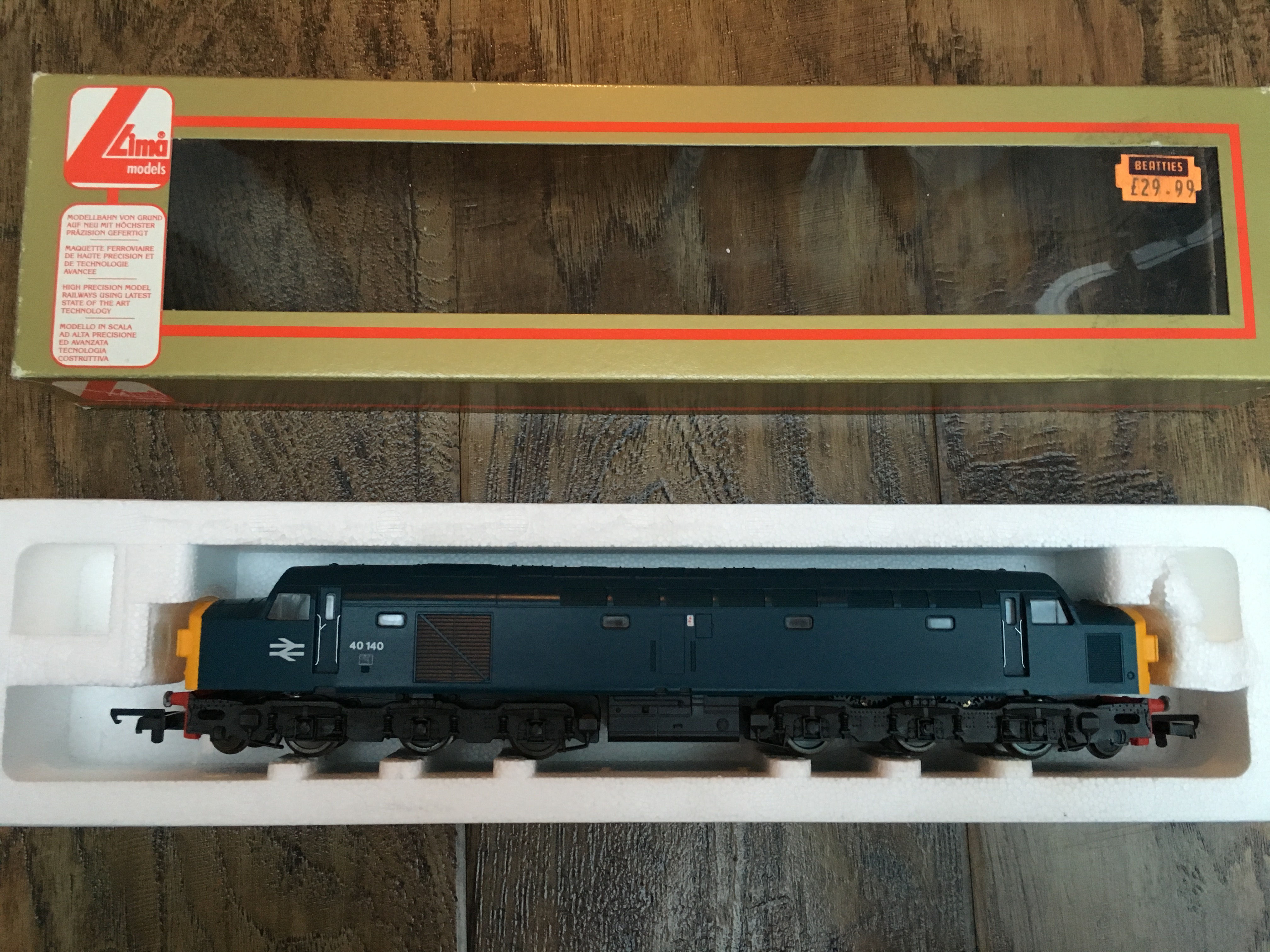 205202 CLASS 40 BR BLUE DIESEL LOCOMOTIVE 40140