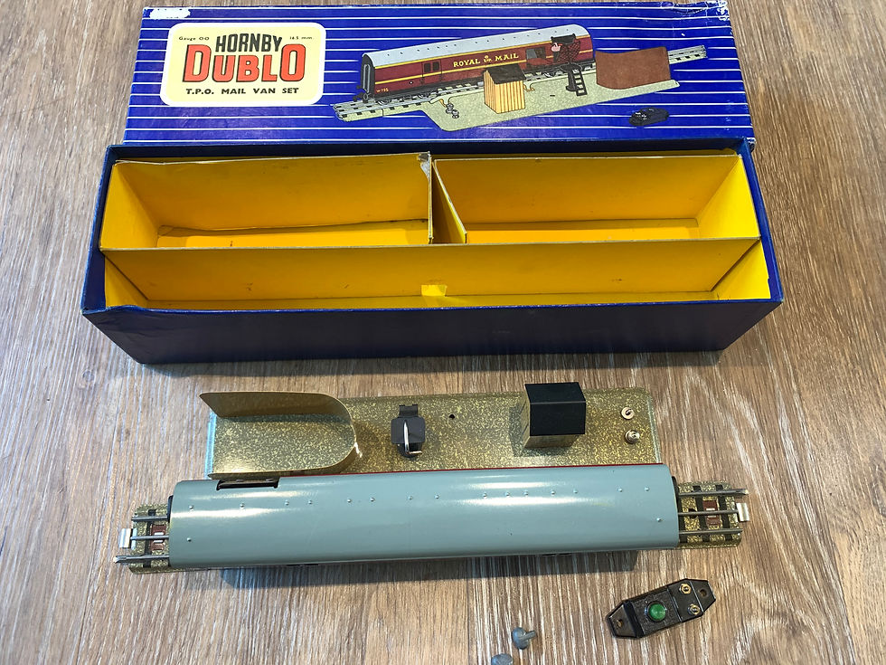 Thumbnail: T.P.O. MAIL VAN SET 3-RAIL