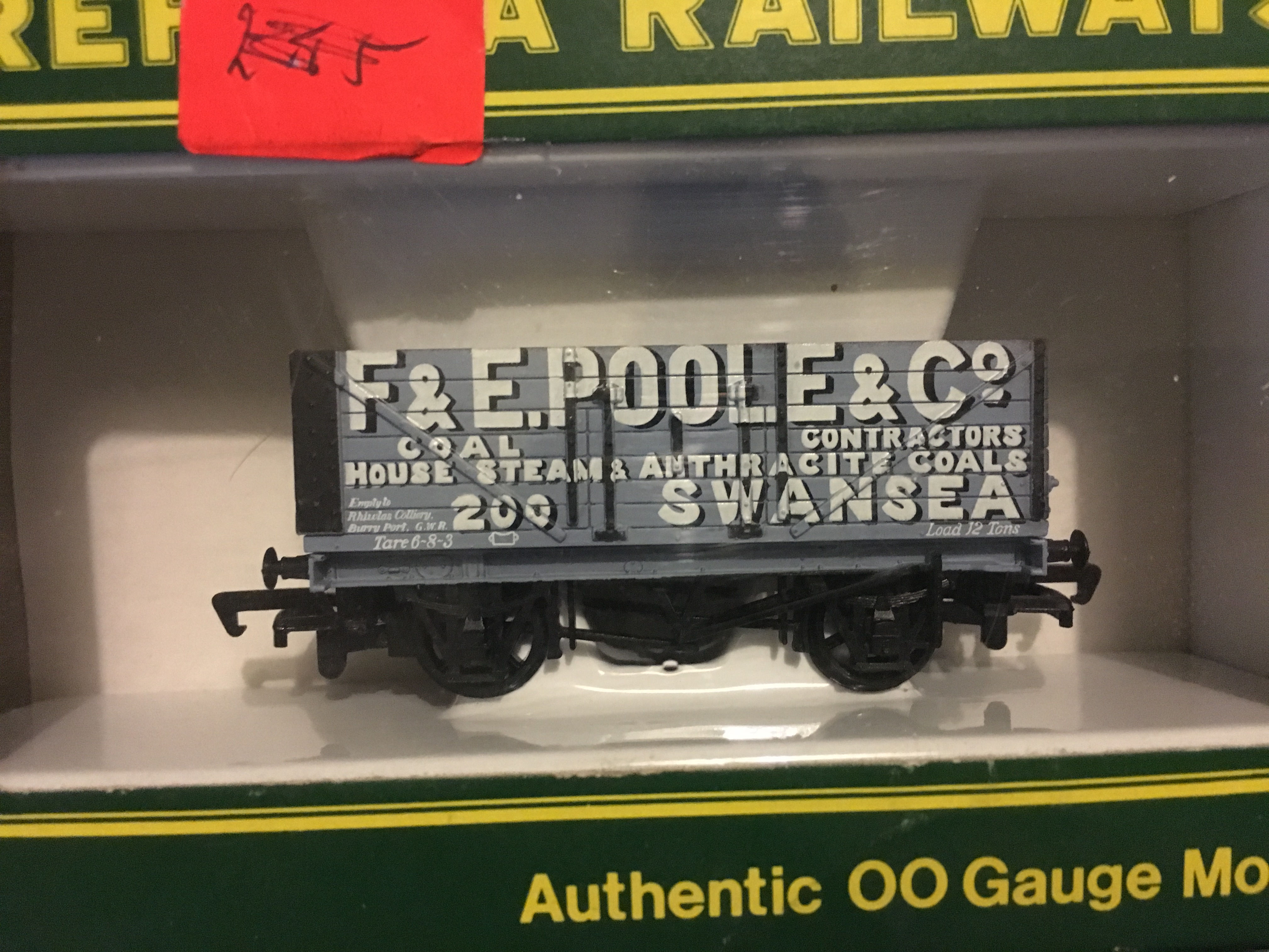 13205 7 PLANK WAGON 'SWANSEA' F&E POOLE