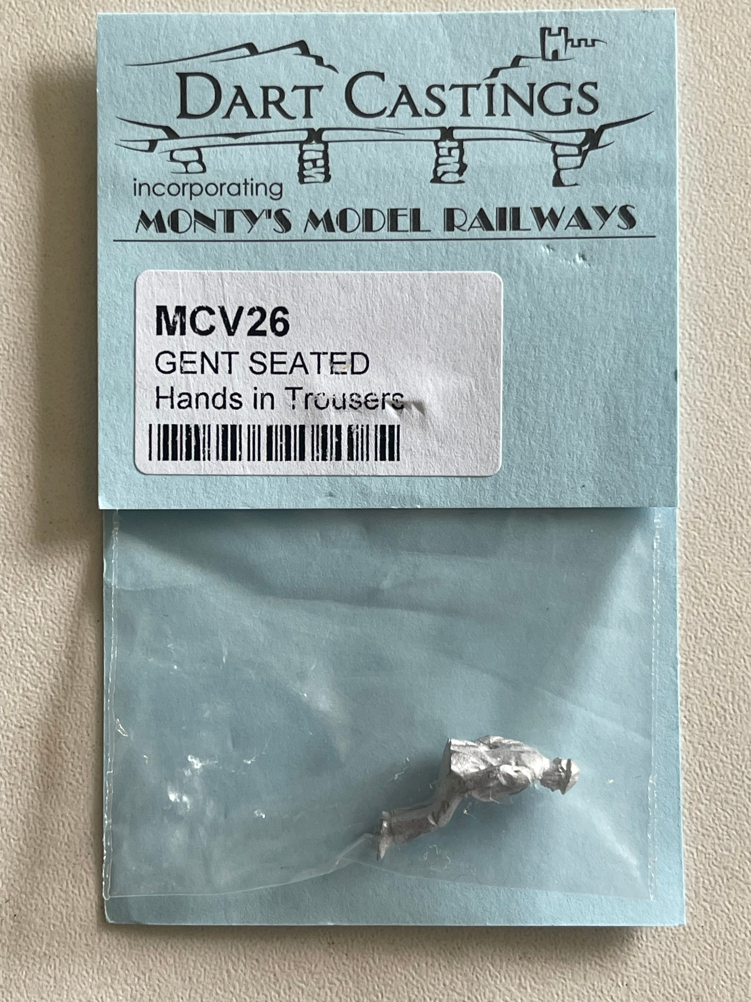 DART CASTINGS - MCV26 GENT SEATED HANDS IN TROUSERS