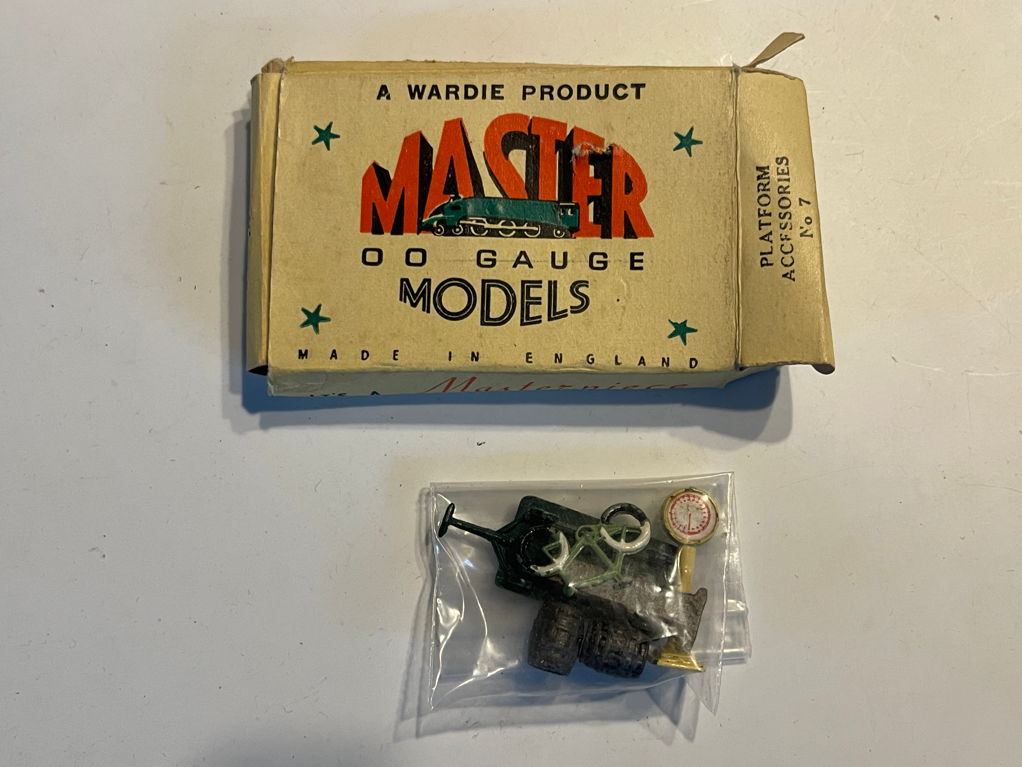 WARDIE MASTER MODELS No 7 - PLATFORM ACCESSORIES