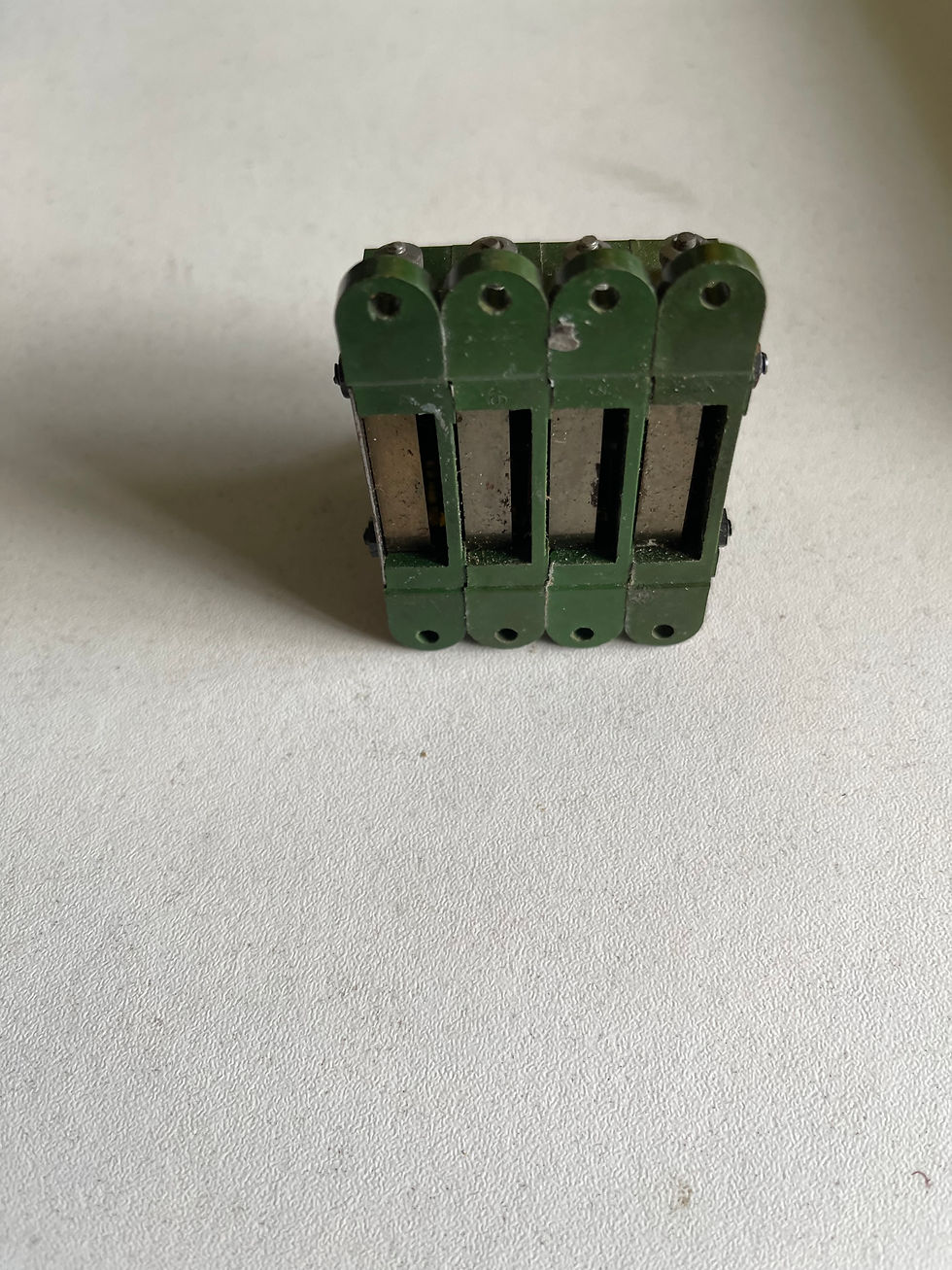 Thumbnail: 39620 G3 BLOCK OF 4 LEVER SWITCHES FOR COLOUR LIGHT SIGNALS