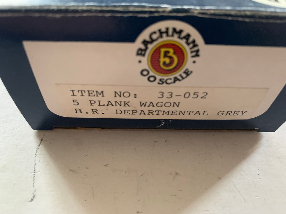 Thumbnail: 33-052 5 PLANK WAGON B.R. DEPARTMENTAL GREY