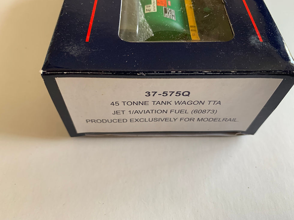 Thumbnail: 37-575Q 45T TANK WAGON TTA JET 1/AVIATION FUEL 60873 - LIMITED EDITION