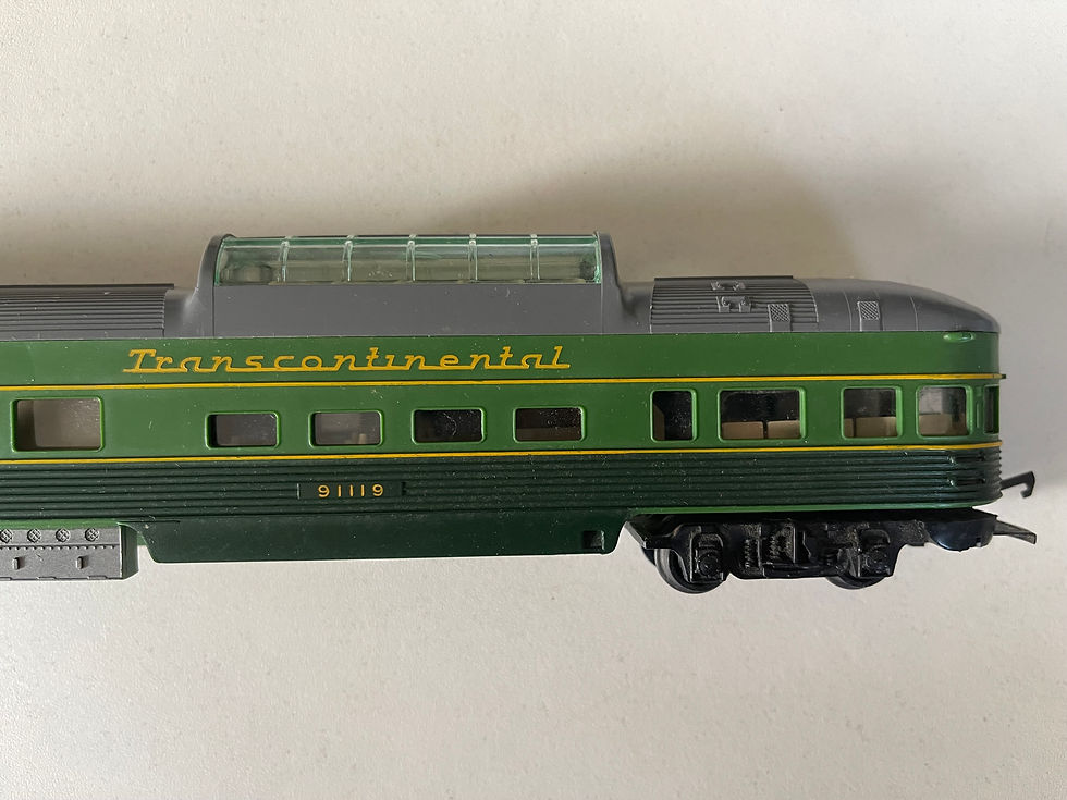 Thumbnail: R.336/7/8 3 x DUO TONE GREEN COACH SET - T.C. SERIES