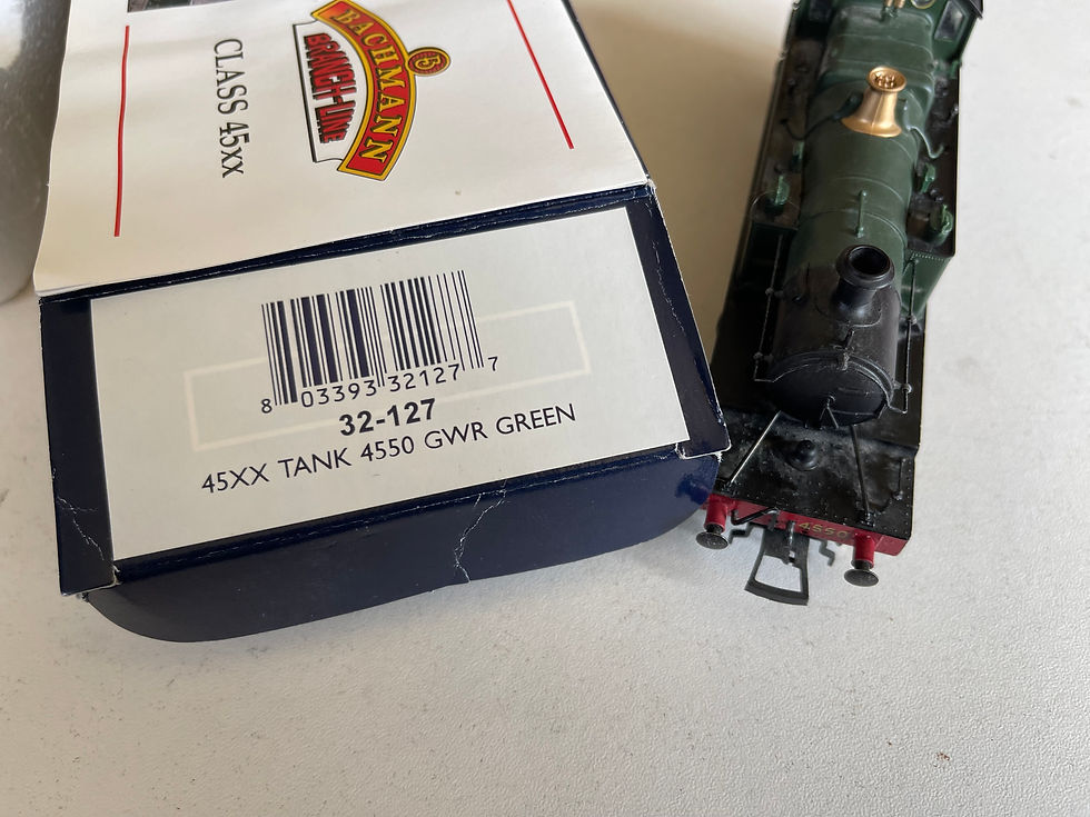 Thumbnail: 32-127 45XX TANK 4550 GWR GREEN LOCOMOTIVE