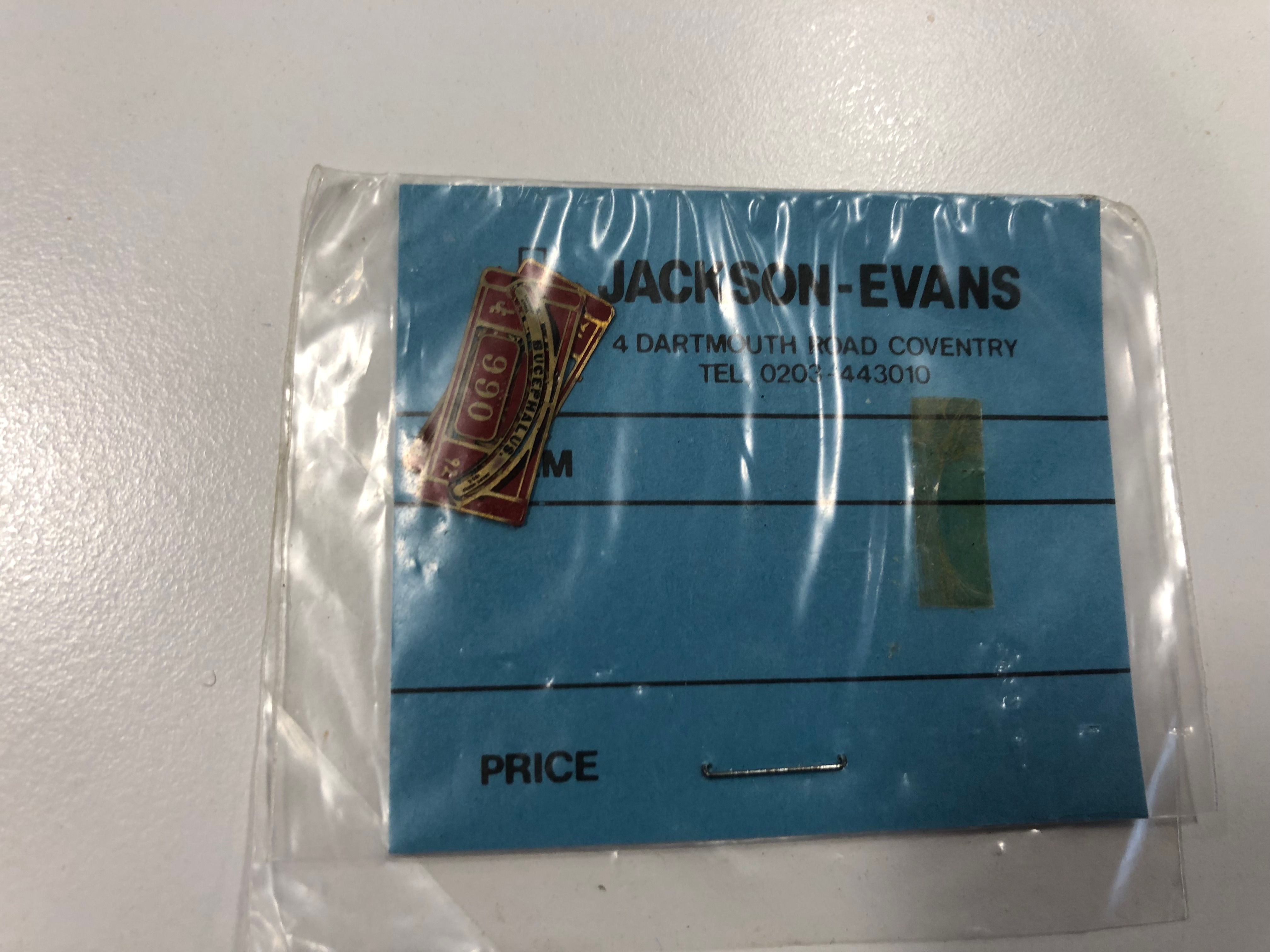 JACKSON-EVANS - 990 BUCEPHALUS