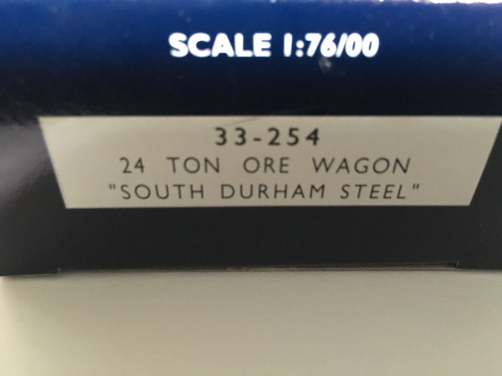 Thumbnail: 33-254 24 TON ORE WAGON 'SOUTH DURHAM STEEL'