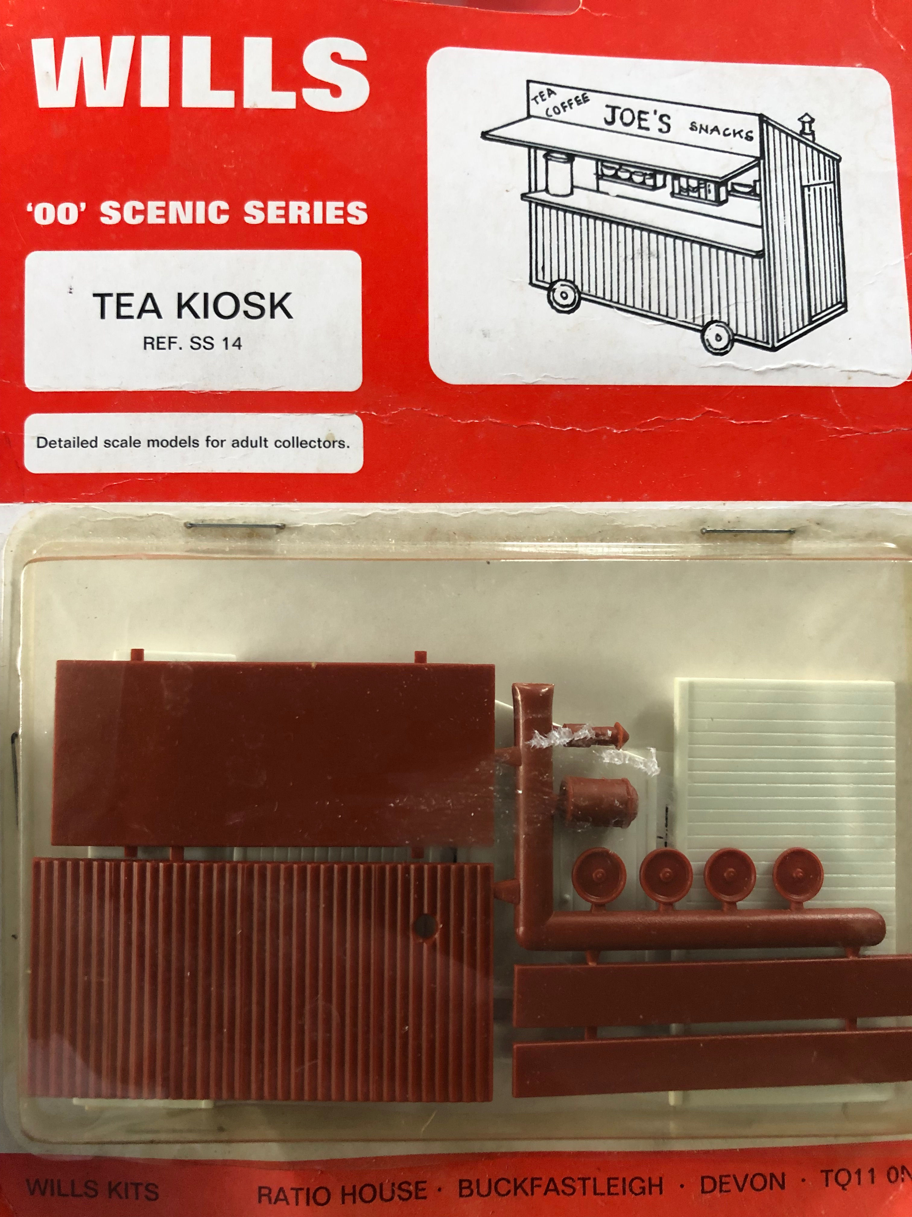 WILLS FINECAST - SS 14 TEA KIOSK