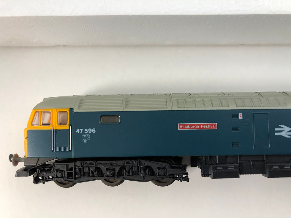 Thumbnail: 205047 CLASS 47 BR LOCO 47596 ALDBURGH FESTIVAL