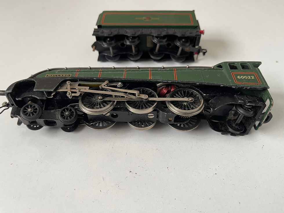Thumbnail: 2-RAIL L11 MALLARD B.R. LOCOMOTIVE & TENDER UNBOXED